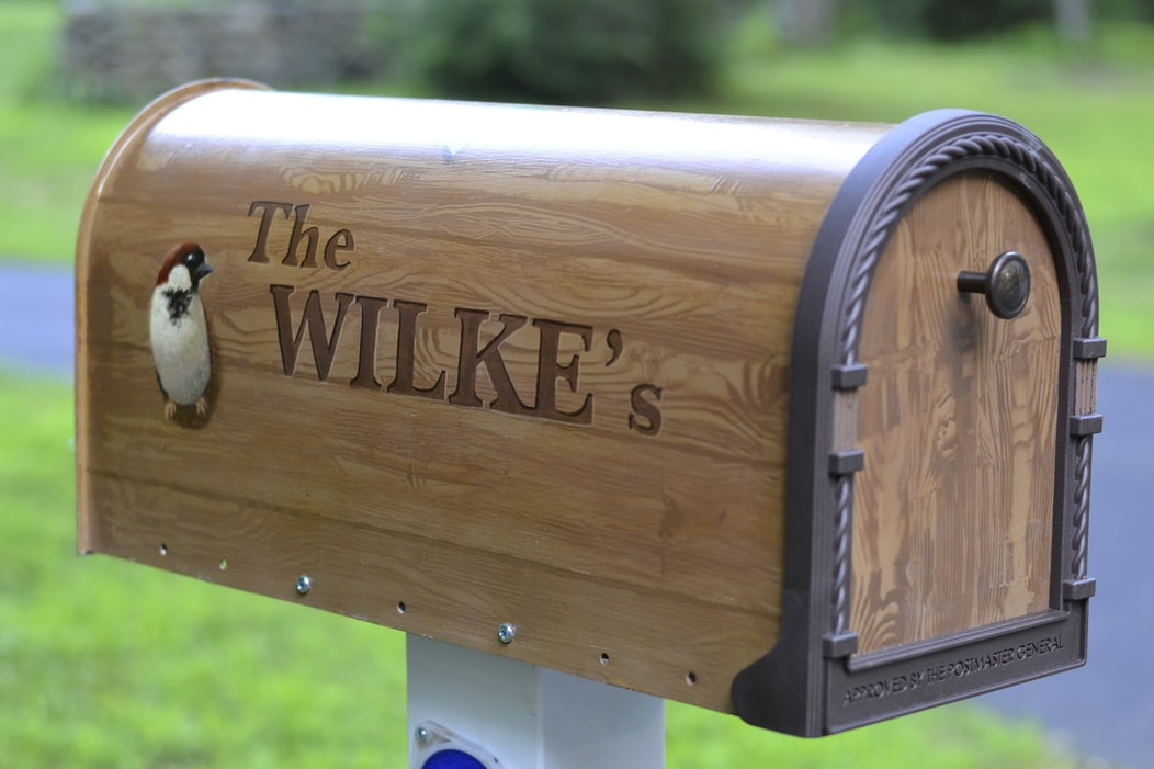 custom hand-painted unique mailbox gift imagine art